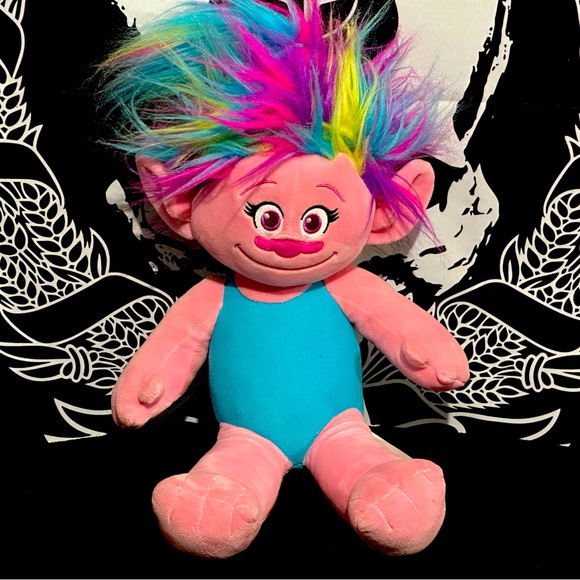 Build A Bear Dreamworks POPPY Trolls Plush - Picture 1 of 2